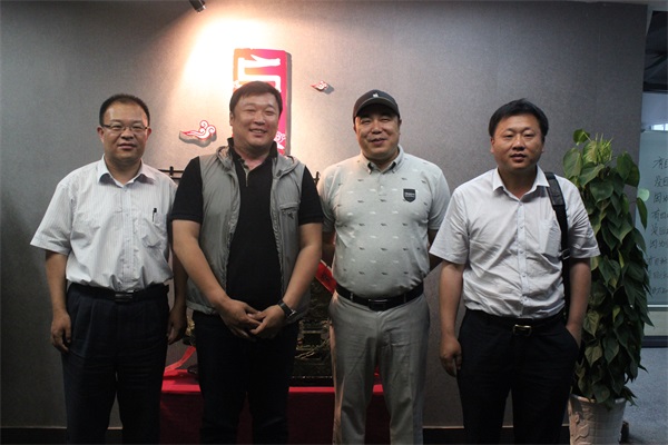 刘若帆总经理会见到访的中国蔬菜流通协会视频安全委员会会长李伟、九间棚党